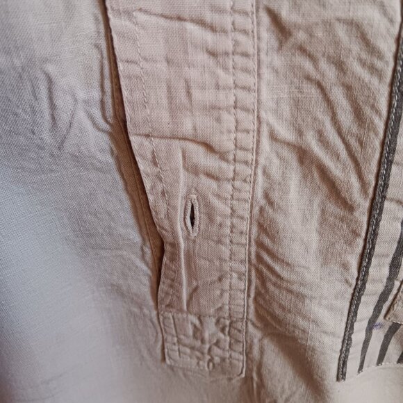 Vintage 1980s New Wave Shirt Mens Large Pullover Logo by DCL Preppy Indy - Picture 4 of 9